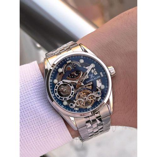 Daniel Klein Otomatik Erkek Kol Saati 30 Metre Suya Dayanıklı Çelik Kordon + Bileklik Hediyeli VS.BLKT.0697