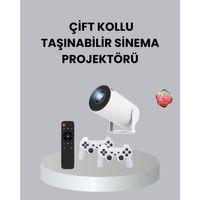 4k Wi-fi 6 Projeksiyon Cihazı – 10.000+ Oyun Desteği, Kablosuz Bağlantı Ve Çoklu Giriş Portları