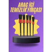5 Parça Araç İçi Temizlik Fırçası Araç İçi-dışı Temizleme Fırça Seti