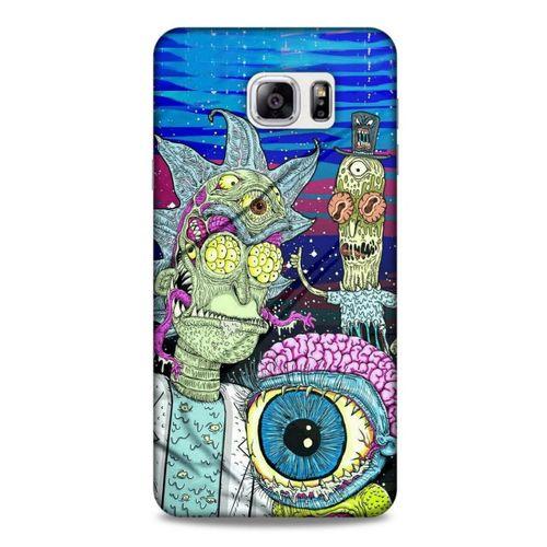 Samsung Galaxy Note 5 Uyumlu Kılıf Rick And Morty (49) Ultra Silikon Kılıf Decoy Summers