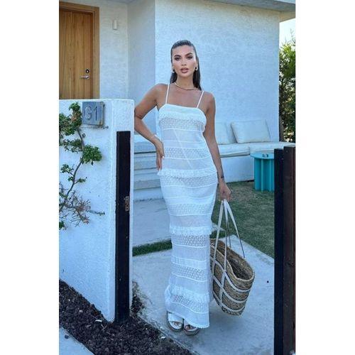 Regina Dantel Detay Elbise 2754-01