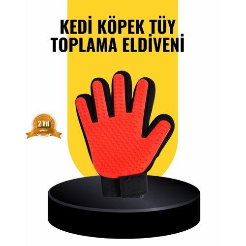 Kedi Ve Köpekler İçin Tüy Toplama Eldiveni – Yumuşak Silikonlu Masaj Eldiveni