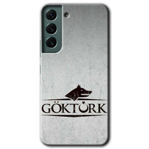 Galaxy S22 Kılıf HD Desen Baskılı Arka Kapak - Göktürk