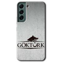 Galaxy S22 Kılıf HD Desen Baskılı Arka Kapak - Göktürk