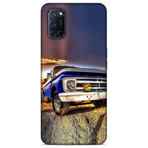 Lopard Oppo A72 Uyumlu Kılıf PickUpX (32) Soft Silikon Kılıf Koyu Mavi