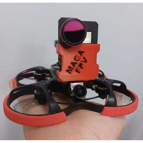 GoPro Kahraman 6 Çıplak Dikey + Beta95x V3 için Yatay Montaj - 5122761