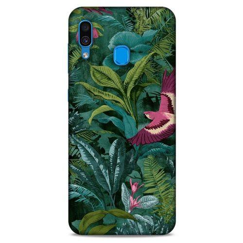 Samsung Galaxy A30 Uyumlu Kılıf Yeşil Delisi (30) Silicone Case Cami Yeşili