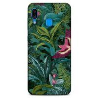 Samsung Galaxy A30 Uyumlu Kılıf Yeşil Delisi (30) Silicone Case Cami Yeşili