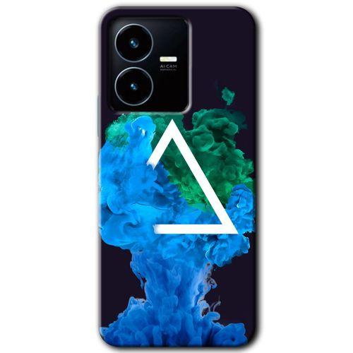 Vivo Y35s Kılıf HD Desen Baskılı Arka Kapak - İnk Clot