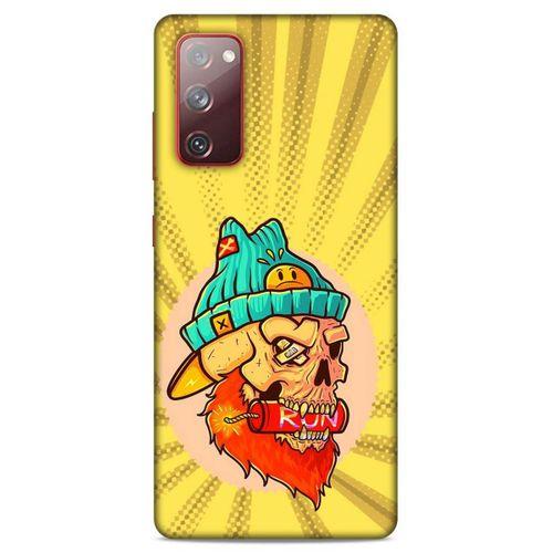 Lopard Samsung Galaxy S20 Fe Uyumlu Kılıf Tattoo's (32) Soft Silikon Kılıf Run