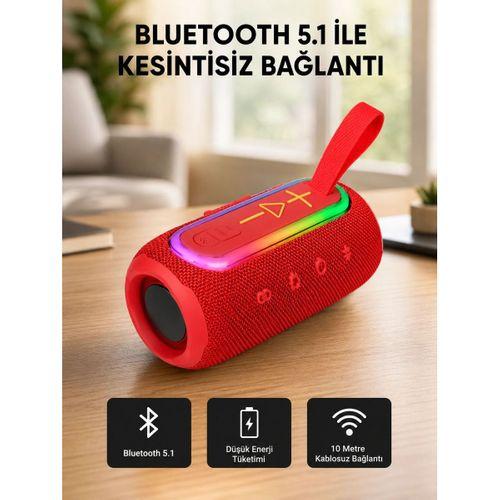 Yeni Nesil Bluetooth 5 1 Hoparlör – Güçlü Ses, Hızlı Bağlantı, Uzun Pil Ömrü