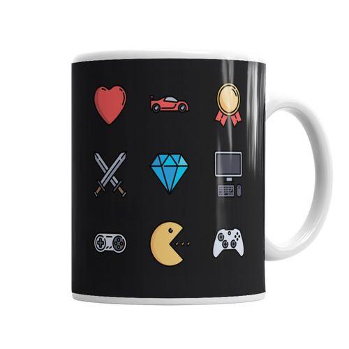 Blusa Gamer Kupa Bardak Porselen