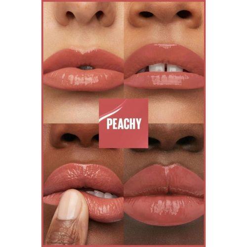 Maybelline New York Super Stay Vinyl Ink Uzun Süre Kalıcı Likit Parlak Ruj 15 Peachy