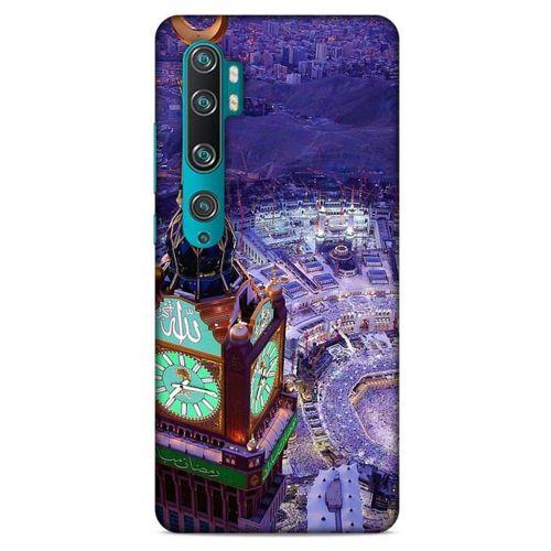 Xiaomi Mi Note 10 Pro Kılıf Dünya Mimarisi (12) Koruyucu Silikon Mekke Kabe