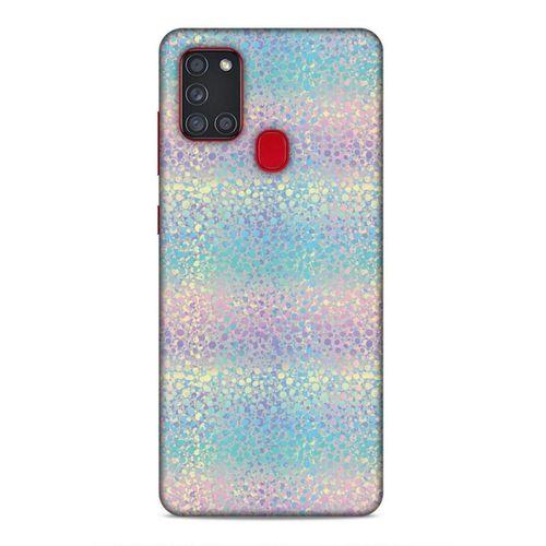 Samsung Galaxy A21s Uyumlu Kılıf Romans (28) Arka Kapak Şeker Pembe