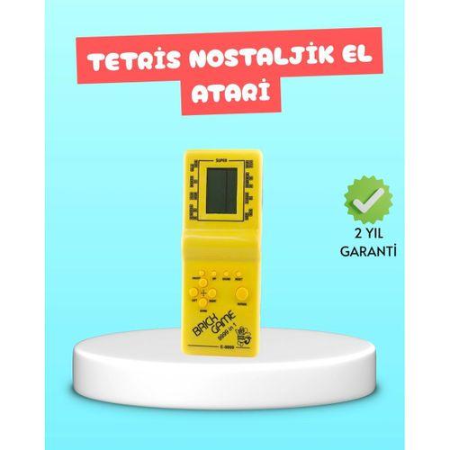 Taşınabilir El Aterisi Gameboy – Klasik Tetris Oyunu, Pil İle Çalışan Mini El Konsolu