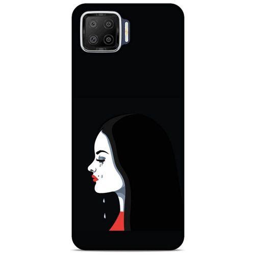 Oppo A73 Kılıf Depresyon (29) Arka Koruma Kılıfı Pembe