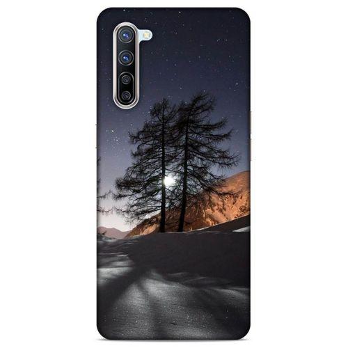 Lopard Oppo Reno 3 Pro 5g Uyumlu Kılıf Gece'S (48) Bumper Kılıf Kış Manzara