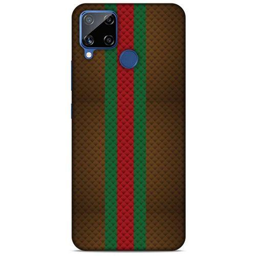 Gömlek (25) Desenli Silikon Kapak Telefon Kabı Oppo Realme C15 Kılıf