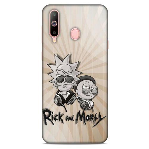 Samsung Galaxy A60 Uyumlu Kılıf Rick And Morty (16) Kalın Kılıf Jessica