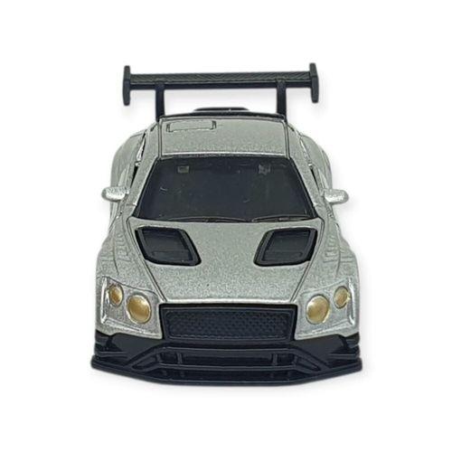 Çek Bırak Metal Küçük Arabalar 8 cm - 6411A-16 - Gümüş