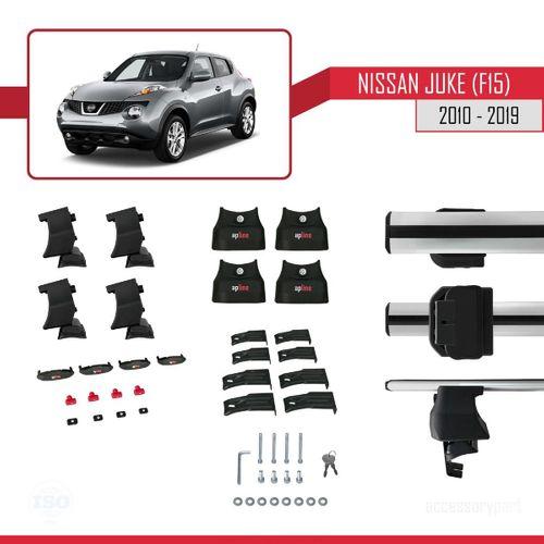 Nissan Juke (F15) 2010-2019 Arası ile uyumlu ACE-4 Ara Atkı Tavan Barı GRİ