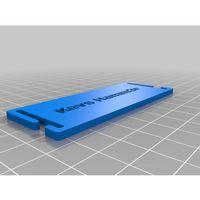 Özelleştirilmiş Molle İsim Etiketi (Bu ürün Sadece Plastik parçadır - Almadan Önce Soru Sorabilirsiniz)