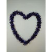 ASMA SİMLİ KALP SÜS MOR