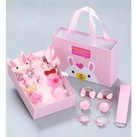 Çanta Kutulu Şirin Kız Çocuk Toka Seti - 18 Parça