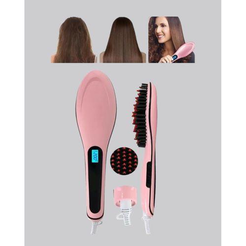 Dijital Ekranlı Seramik Saç Düzleştirici Tarak – 5 Kademeli Isı Ayarı, İyon Kontrollü