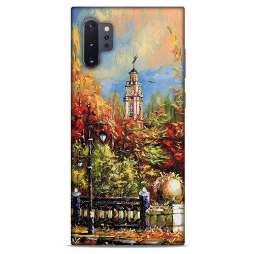 Cityx (39) Samsung Galaxy Note 10 Plus Kılıf Silikon Kapak Desenli