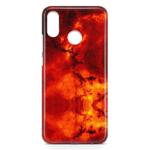 Huawei P20 Lite Kılıf Red Night Arka Kapak Koruma Desenli Full Koruyucu