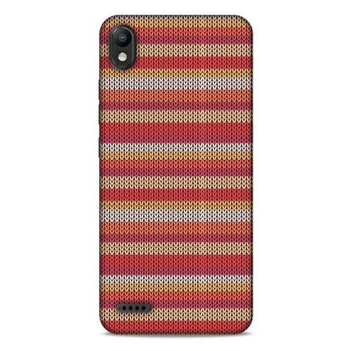 Kazak (46) Desenli Silikon Kapak LG K20 2019 Kılıf