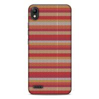 Kazak (46) Desenli Silikon Kapak LG K20 2019 Kılıf