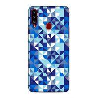 Samsung Galaxy A20s Uyumlu Kılıf Insomnia (45) Liquid Air Kılıf Laci Beyaz