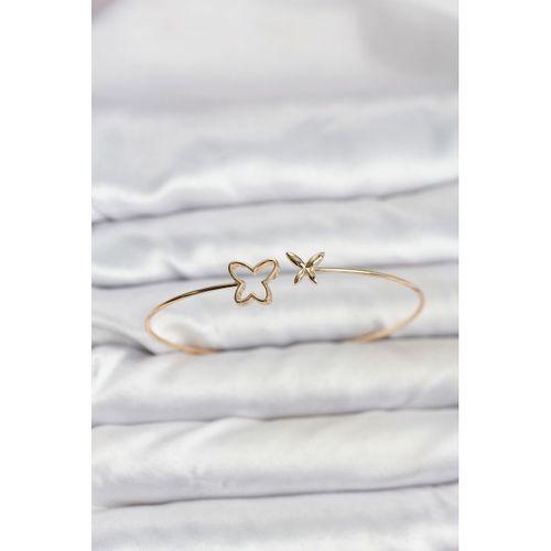 Kelebek Model Gold Renk Bileklik