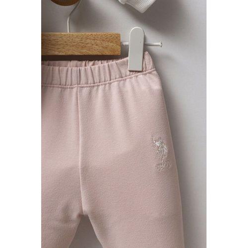 U.S.Polo U.S. Polo Assn 2 li Takım USB2769 Beyaz-Pudra