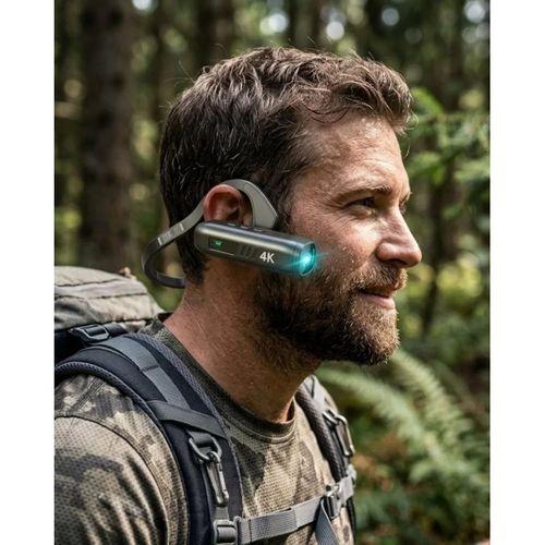 Mini Giyilebilir Vlog Kamera Wifi Uygulama Kontrol 4k Video Kayıt