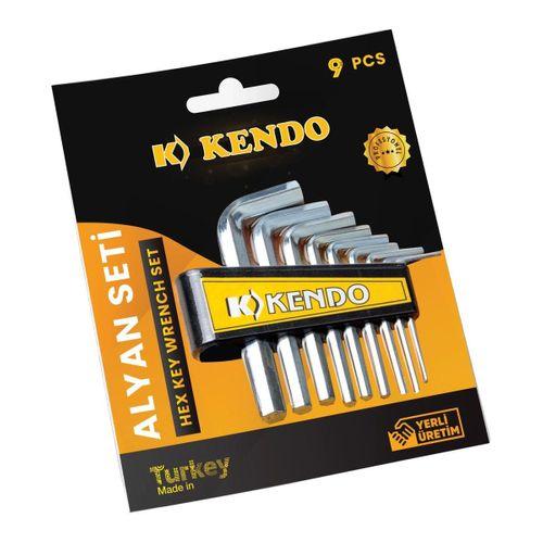 Kendo Allen Anahtar Seti Alyan Anahtar 9 Parça