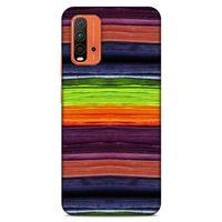 Lopard Xiaomi Redmi Note 9 4g Uyumlu Kılıf Wood'X (27) Tasarımlı Kılıf Baskılı