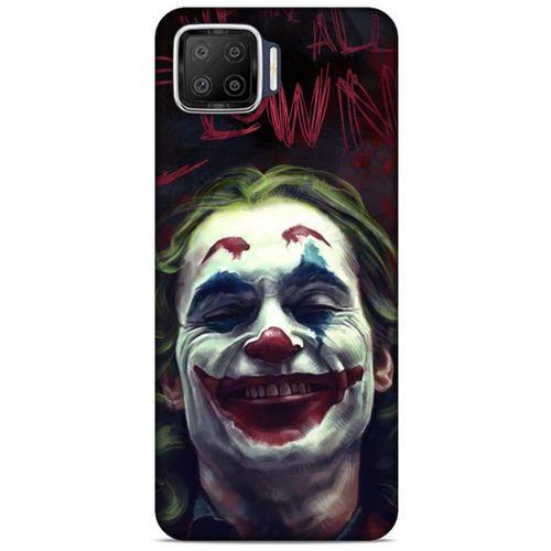 Oppo A73 Uyumlu Kılıf Joker (16) Kalın Kılıf Siyah Kırmızı