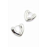 Kalp Küpe - Gümüş