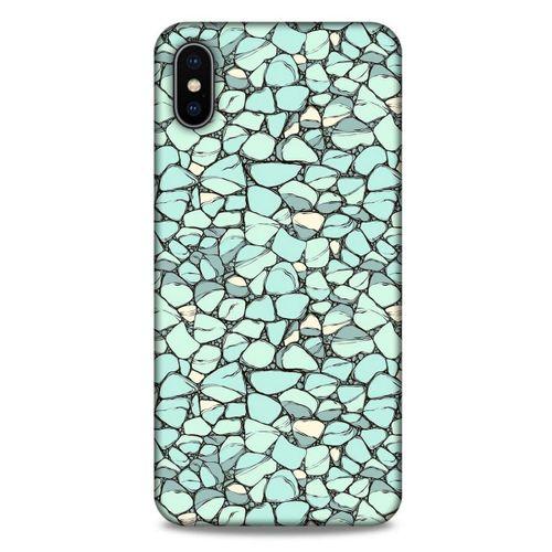 Apple iPhone XS Max Kılıf Baskılı Özel Seri Taşlı (21) Koruyucu Kapak