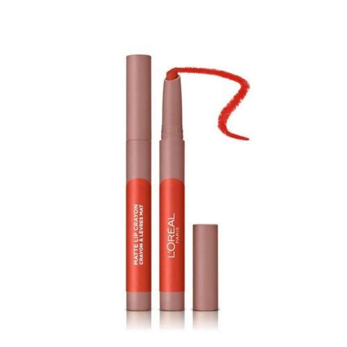 L'Oreal Paris Infaillible Matte Lip Crayon Kalem Mat Ruj - 110 Caramel Rebel
