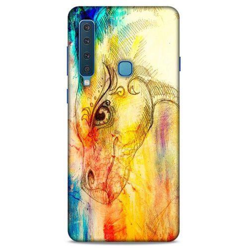 Lopard Samsung Galaxy A9 2018 Uyumlu Kılıf Manipülasyon ☻ (35) Fit Design Kılıf Baskılı