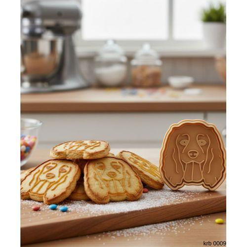 Cocker Spaniel Sekillendirici Kalip Kurabiye Hamur Kesici Oyun ve Seker Hamuru Seti