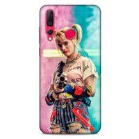 Huawei P Smart Z Uyumlu Kılıf Harley Quinn (27) Tasarımlı Kılıf Kobalt mavisi