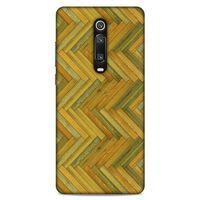 Lopard Xiaomi Redmi K20 Pro Uyumlu Kılıf Wood'X (32) Soft Silikon Kılıf Desenli