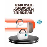 Bluetooth 5.0 Kulak İçi Kulaklık – Güçlü Bas, Uzun Pil Ömrü, Şarj Kutulu Tasarım