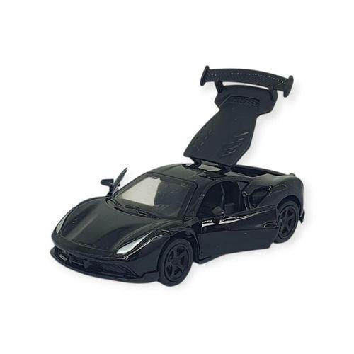 Çek Bırak Metal Küçük Arabalar 8 cm - 6411A-9 - Siyah